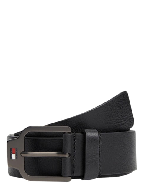 TJ SCANTON Leather belt black - Belts