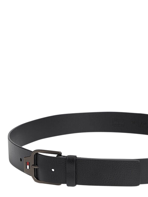 TJ SCANTON Leather belt black - Belts