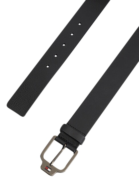 TJ SCANTON Leather belt black - Belts