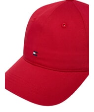 TOMMY HILFIGER TH FLAG Visor hat primary red - Hats - 3