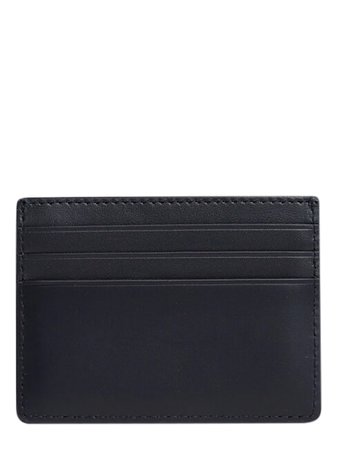 TH EMBOSSED Credit card holder, leather space blue - Men&rsquo;s Wallets
