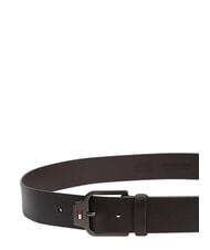 TOMMY HILFIGER TJ SCANTON Leather belt dark brown - Belts - 3