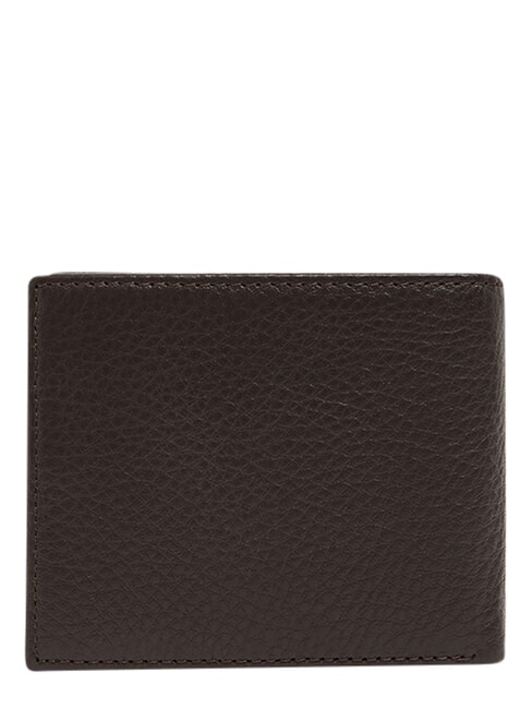 TH CENTRAL Wallet with card holder, in leather coffee beans - Men&rsquo;s Wallets