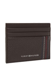 TOMMY HILFIGER TH CENTRAL Credit card holder, leather coffee beans - Men&rsquo;s Wallets - 3