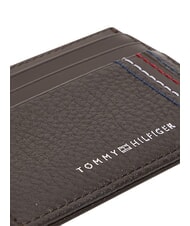 TOMMY HILFIGER TH CENTRAL Credit card holder, leather coffee beans - Men&rsquo;s Wallets - 4