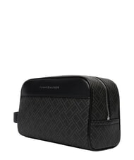 TOMMY HILFIGER TH FLAG MONOGRAM Beauty case black - Beauty Case - 3