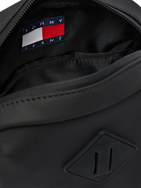 TJ DAILY ELEVATED Shoulder bag black - Over-the-shoulder Bags for Men