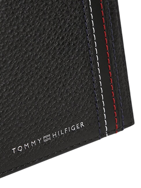 TH CENTRAL Wallet with card holder, in leather black - Men&rsquo;s Wallets
