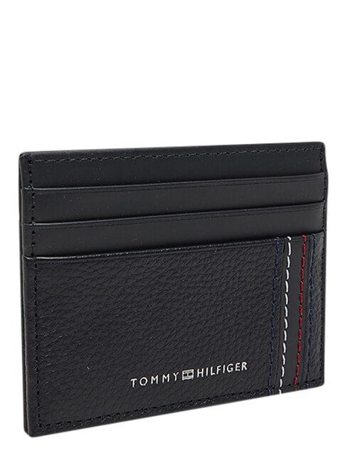 TH CENTRAL Credit card holder, leather space blue - Men&rsquo;s Wallets