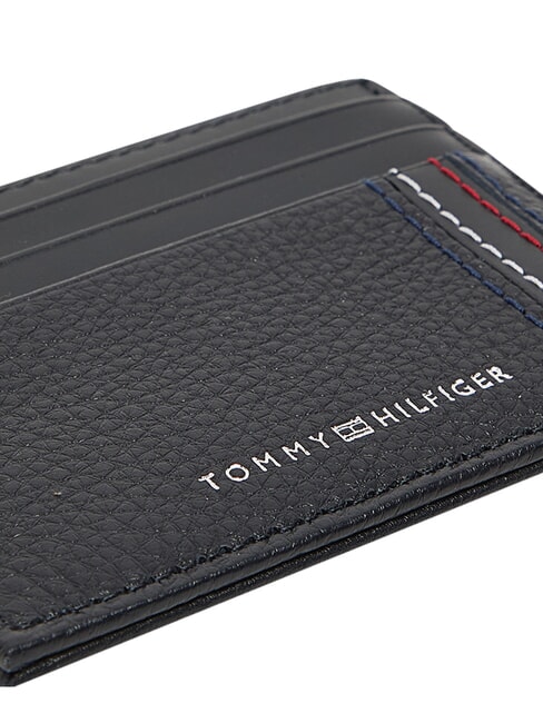 TH CENTRAL Credit card holder, leather space blue - Men&rsquo;s Wallets