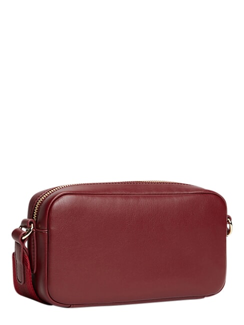 TH ESSENTIAL Mini shoulder bag velvet maroon - Women&rsquo;s Bags