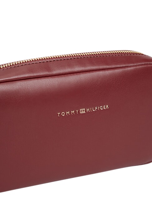 TH ESSENTIAL Mini shoulder bag velvet maroon - Women&rsquo;s Bags