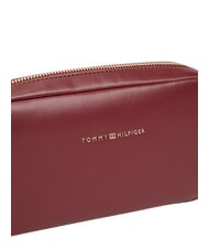 TOMMY HILFIGER TH ESSENTIAL Mini shoulder bag velvet maroon - Women&rsquo;s Bags - 4
