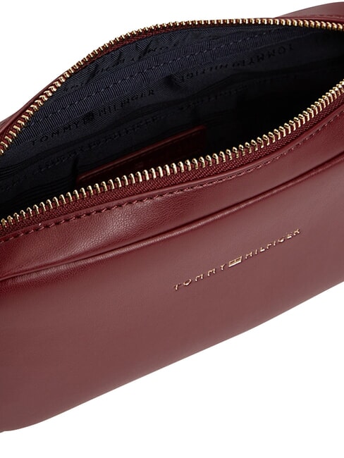 TH ESSENTIAL Mini shoulder bag velvet maroon - Women&rsquo;s Bags