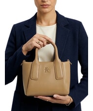 TOMMY HILFIGER TH ESSENTIAL Mini shoulder bag safari canvas - Women&rsquo;s Bags - 2