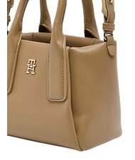 TOMMY HILFIGER TH ESSENTIAL Mini shoulder bag safari canvas - Women&rsquo;s Bags - 8