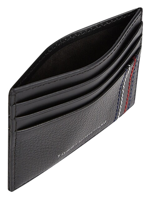 TH CENTRAL Credit card holder, leather black - Men&rsquo;s Wallets