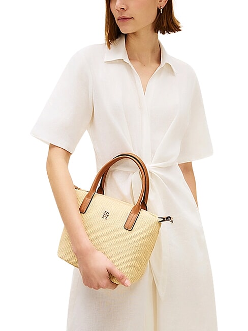 POPETTE Mini tote sand mono - Women&rsquo;s Bags