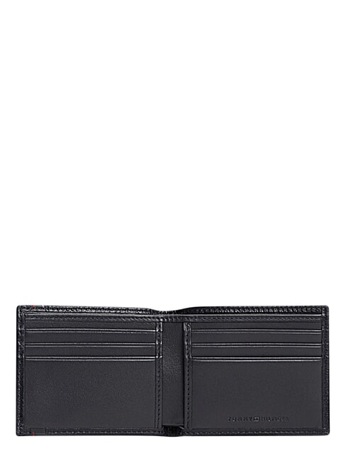 TH CENTRAL Wallet with card holder, in leather space blue - Men&rsquo;s Wallets