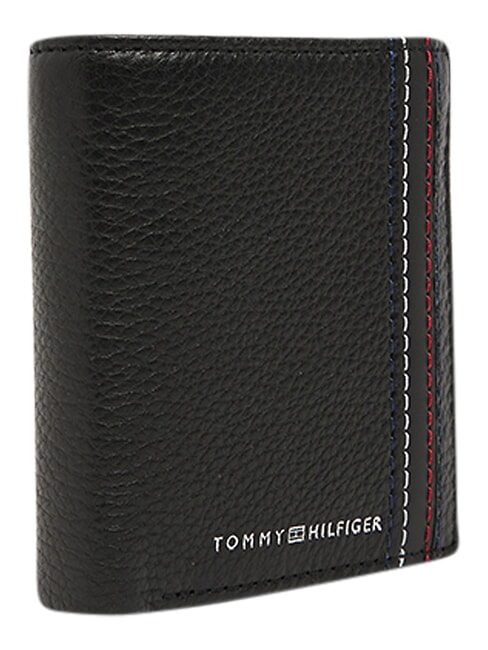 TH CENTRAL Wallet and card holder, in leather black - Men&rsquo;s Wallets