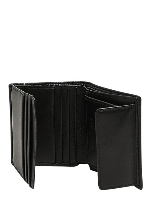 TH CENTRAL Wallet and card holder, in leather black - Men&rsquo;s Wallets