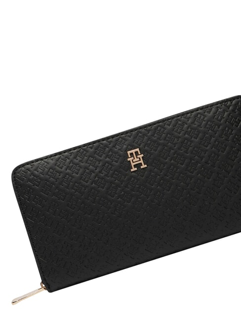 TH ICON Large zip-around wallet black - Women&rsquo;s Wallets