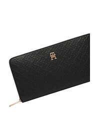 TOMMY HILFIGER TH ICON Large zip-around wallet black - Women&rsquo;s Wallets - 3