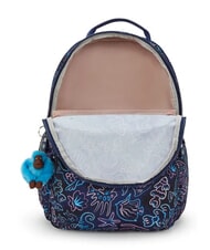 KIPLING SEOUL LAP Backpack with 15" laptop pocket disco fish - Backpacks & School and Leisure - 4