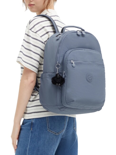 SEOUL Large backpack blue stone - Backpacks & School and Leisure
