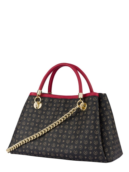 HERITAGE  Handbag with shoulder strap black lacquer - Women&rsquo;s Bags