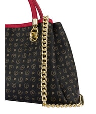 POLLINI HERITAGE  Handbag with shoulder strap black lacquer - Women&rsquo;s Bags - 5