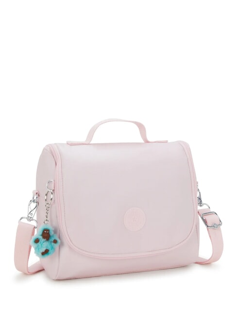 NEW KICHIROU Lunch bag with shoulder strap sea pink metallic - Kids bags and accessories