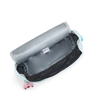 KIPLING NEW KICHIROU Lunch bag with shoulder strap blue sky metallic - Kids bags and accessories - 3