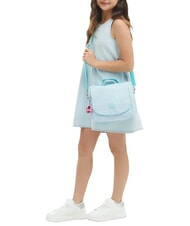 KIPLING NEW KICHIROU Lunch bag with shoulder strap blue sky metallic - Kids bags and accessories - 4