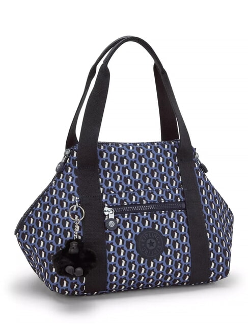 ART MINI PRINT Small handbag 3d k blue - Women&rsquo;s Bags