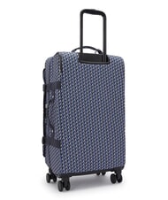 KIPLING SPONTANEOUS M Medium trolley 3d k blue - Semi-rigid Trolley Cases - 4