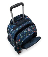 KIPLING NEW ZEA Trolley backpack with laptop holder space game - Backpack trolleys - 4