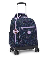KIPLING NEW ZEA Trolley backpack with laptop holder unicorn star - Backpack trolleys - 3