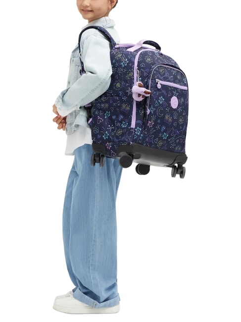 NEW ZEA Trolley backpack with laptop holder unicorn star - Backpack trolleys
