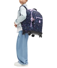 KIPLING NEW ZEA Trolley backpack with laptop holder unicorn star - Backpack trolleys - 5