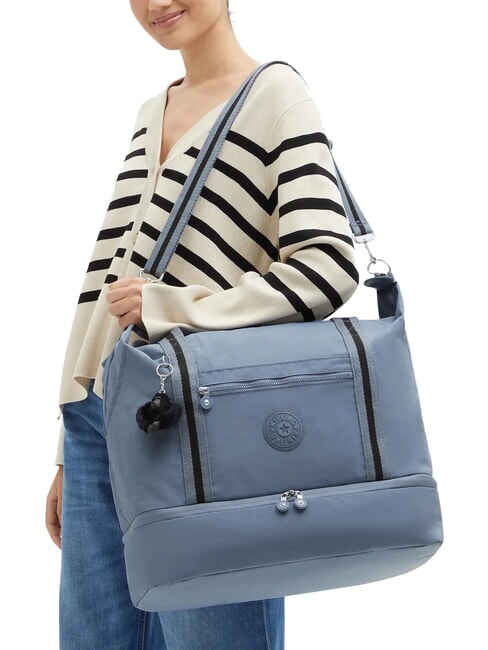 ART Duffel bag with shoulder strap blue stone - Duffle bags