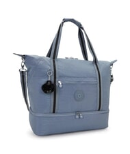 KIPLING ART Duffel bag with shoulder strap blue stone - Duffle bags - 3