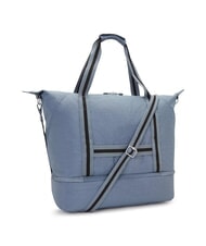 KIPLING ART Duffel bag with shoulder strap blue stone - Duffle bags - 4