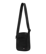 TOMMY HILFIGER TH EMBOSSED FLAG Small purse black - Over-the-shoulder Bags for Men - 4