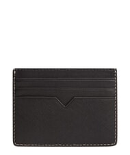 TOMMY HILFIGER TH SAFFIANO Credit card holder, leather black - Men&rsquo;s Wallets - 2
