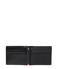 TOMMY HILFIGER TH EMBOSSED Wallet with card holder, in leather black - Men&rsquo;s Wallets - 4