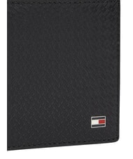 TOMMY HILFIGER TH EMBOSSED Wallet with card holder, in leather black - Men&rsquo;s Wallets - 5