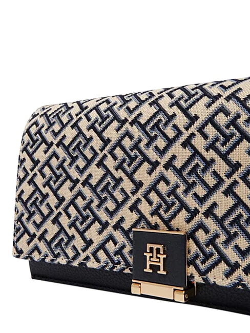 TH HER Mini bag, with chain shoulder strap blue mono - Women&rsquo;s Bags