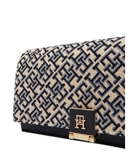 TOMMY HILFIGER TH HER Mini bag, with chain shoulder strap blue mono - Women&rsquo;s Bags - 4