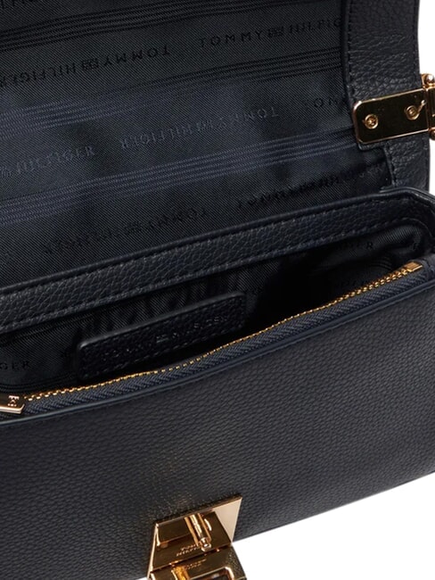 TH HER Mini bag, with chain shoulder strap blue mono - Women&rsquo;s Bags